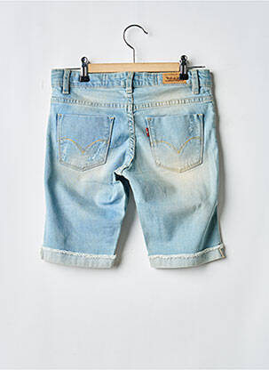 Bermudă țesătură denim albastru LEVI'S băiat