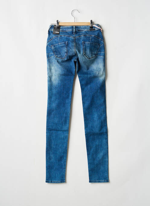 Blugi cu croială slim albastru TEDDY SMITH fată