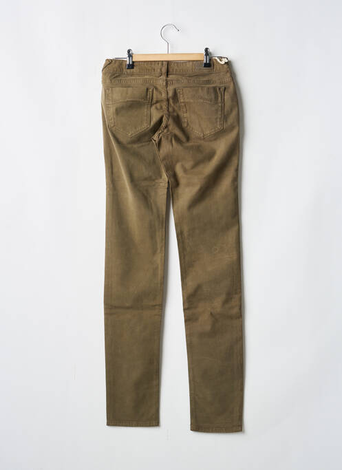 Pantalon slim verde TEDDY SMITH fată