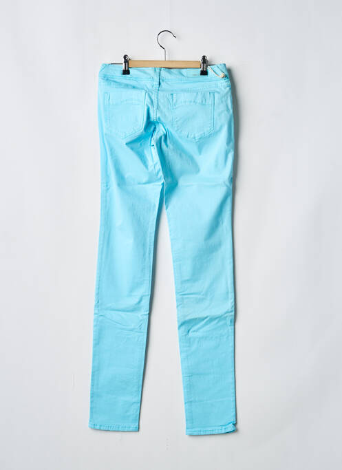 Pantalon slim albastru TEDDY SMITH fată