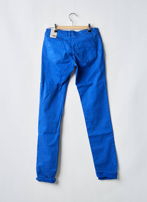 Pantalon slim albastru închis TEDDY SMITH fată