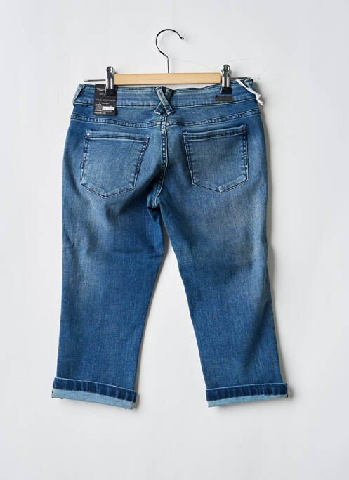 Pantalon trei sferturi albastru TEDDY SMITH fată