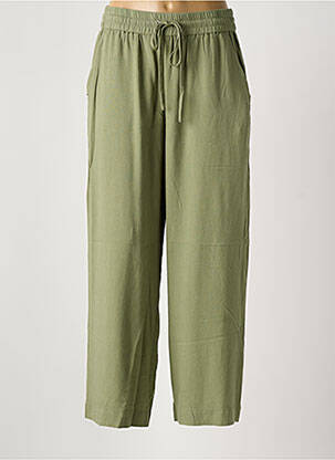 Pantalon larg verde KAFFE femeie