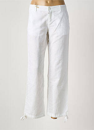 Pantalon drept alb ROXY femeie