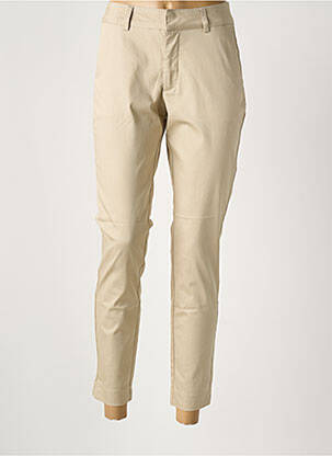 Pantalon 7/8 bej KAFFE femeie