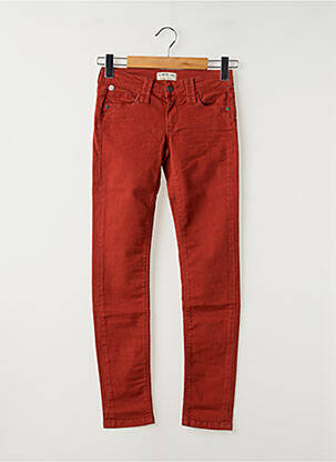 Pantalon slim portocaliu CHIPIE femeie