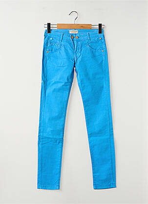 Pantalon slim albastru CHIPIE femeie