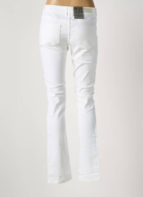 Pantalon slim alb VERO MODA femeie