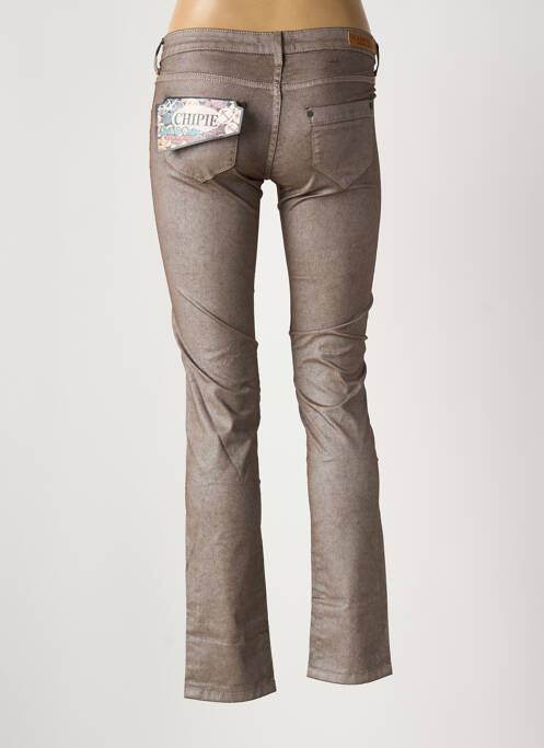 Pantalon slim maro CHIPIE femeie