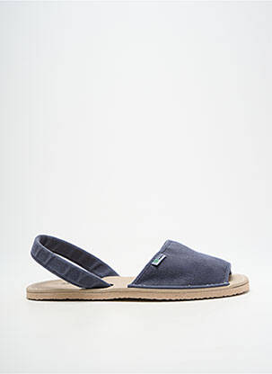Sandale/pantofi decupați vârf deschis toc plat până la 3 cm albastru NATURAL WORLD femeie