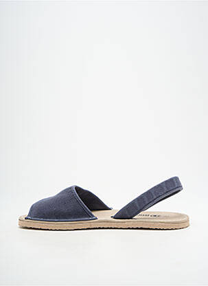 Sandale/pantofi decupați vârf deschis toc plat până la 3 cm albastru NATURAL WORLD femeie