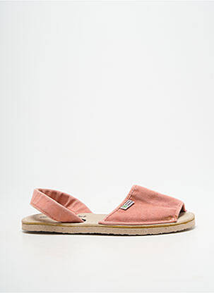 Sandale/pantofi decupați vârf deschis toc plat până la 3 cm roz NATURAL WORLD femeie