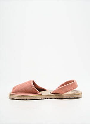 Sandale/pantofi decupați vârf deschis toc plat până la 3 cm roz NATURAL WORLD femeie