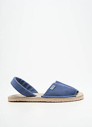 Sandale/pantofi decupați vârf deschis toc plat până la 3 cm albastru NATURAL WORLD femeie