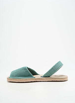 Sandale/pantofi decupați vârf deschis toc plat până la 3 cm albastru NATURAL WORLD femeie