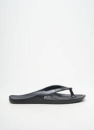 Șlapi arcadă plantară vârf deschis negru NATURAL WORLD unisexe