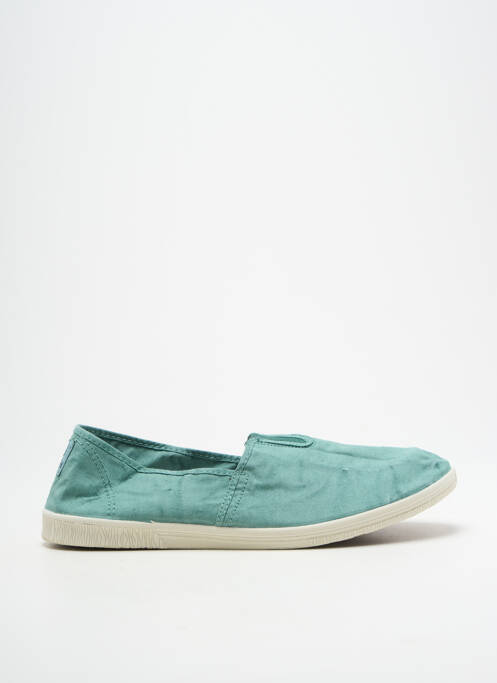 Slip-on-uri verde NATURAL WORLD femeie