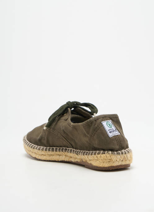 Espadrile verde NATURAL WORLD femeie
