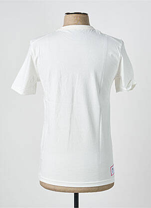 Tricou croială cambrată mâneci scurte alb LE COQ SPORTIF bărbat