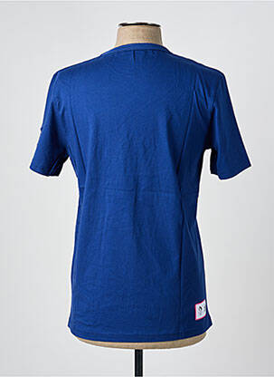 Tricou croială dreaptă mâneci scurte albastru LE COQ SPORTIF bărbat