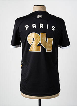 Tricou croială dreaptă mâneci scurte negru LE COQ SPORTIF bărbat