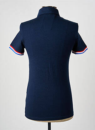 Polo serigrafie mâneci scurte albastru LE COQ SPORTIF bărbat