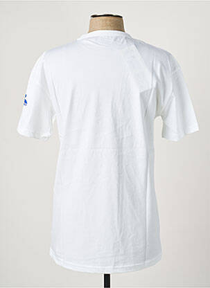 Tricou croială dreaptă mâneci scurte alb LE COQ SPORTIF bărbat
