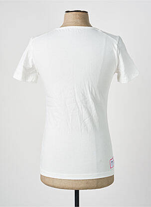 Tricou croială cambrată mâneci scurte alb LE COQ SPORTIF bărbat