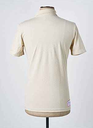 Polo croială cambrată mâneci scurte bej LE COQ SPORTIF bărbat