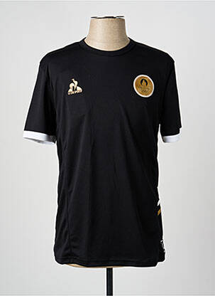 Tricou negru LE COQ SPORTIF bărbat