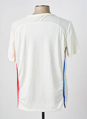 Tricou broderie mâneci scurte alb LE COQ SPORTIF bărbat