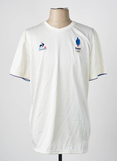 Tricou alb LE COQ SPORTIF bărbat