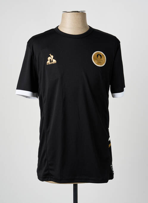 Tricou negru LE COQ SPORTIF bărbat