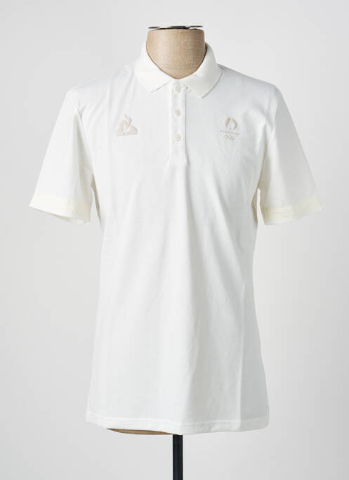 Polo alb LE COQ SPORTIF bărbat
