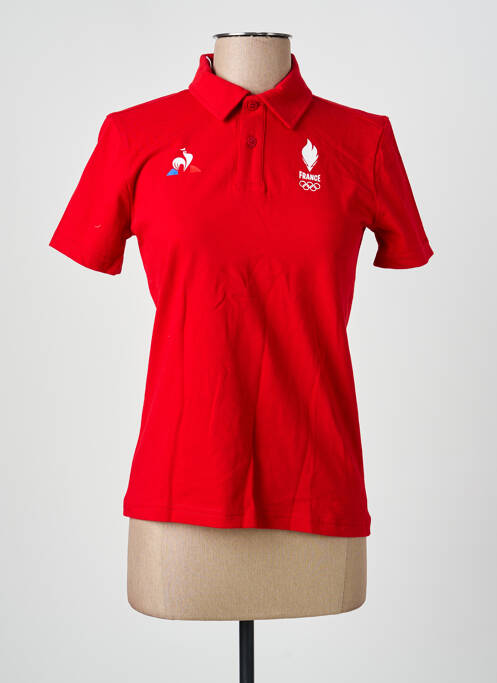 Polo roșu LE COQ SPORTIF femeie