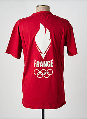 Tricou elasticitate mâneci scurte roșu LE COQ SPORTIF bărbat