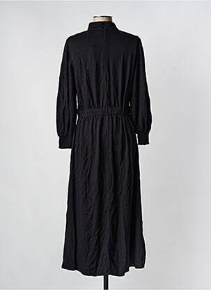 Rochie lungă mâneci lungi mâneci lungi negru MINIMUM femeie