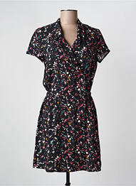 Rochie scurtă mâneci scurte mâneci scurte negru I.CODE (By IKKS) femme