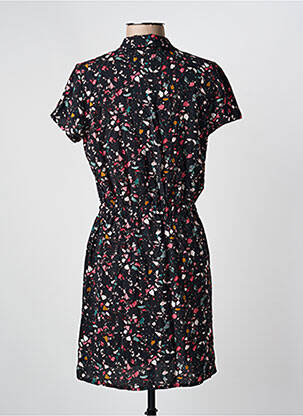 Rochie scurtă mâneci scurte mâneci scurte negru I.CODE (By IKKS) femeie