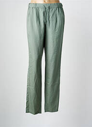 Pantalon slim talie elastică verde ECOALF femme