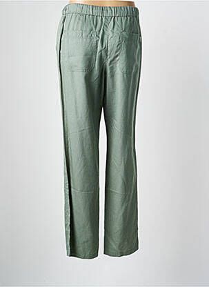 Pantalon slim talie elastică verde ECOALF femeie