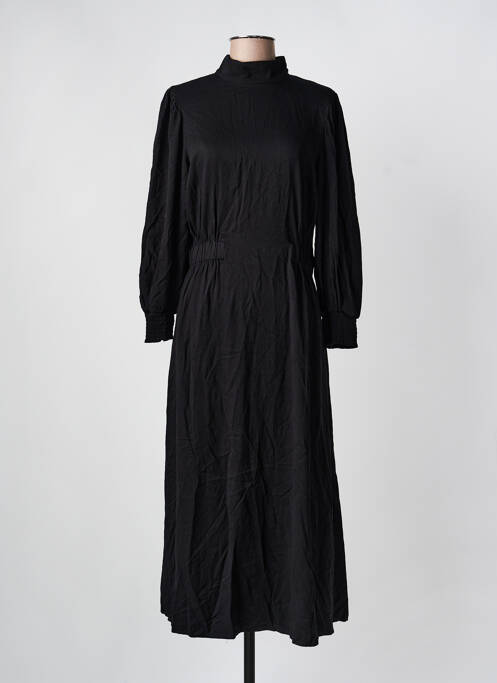 Rochie lungă negru MINIMUM femeie