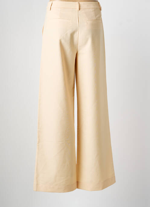 Pantalon larg bej MINIMUM femeie