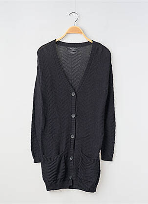 Vestă cu mâneci lungi negru TEDDY SMITH fată