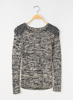 Pulover negru TEDDY SMITH fată