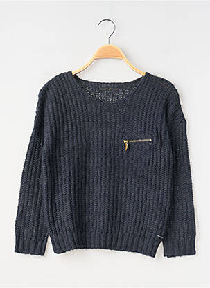 Pulover albastru TEDDY SMITH fată