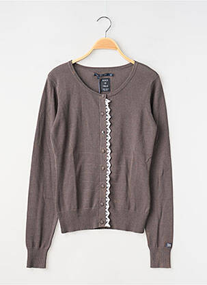 Vestă cu mâneci lungi gri TEDDY SMITH fată