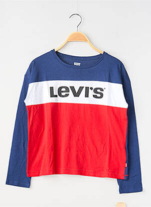 Tricou mâneci lungi mâneci lungi albastru LEVI'S băiat