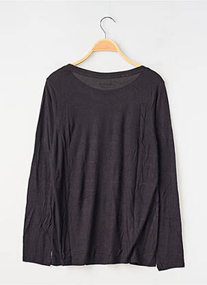 Tricou mâneci lungi mâneci lungi negru TEDDY SMITH copil