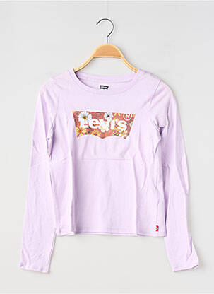 Top mâneci lungi mâneci lungi violet LEVI'S fată
